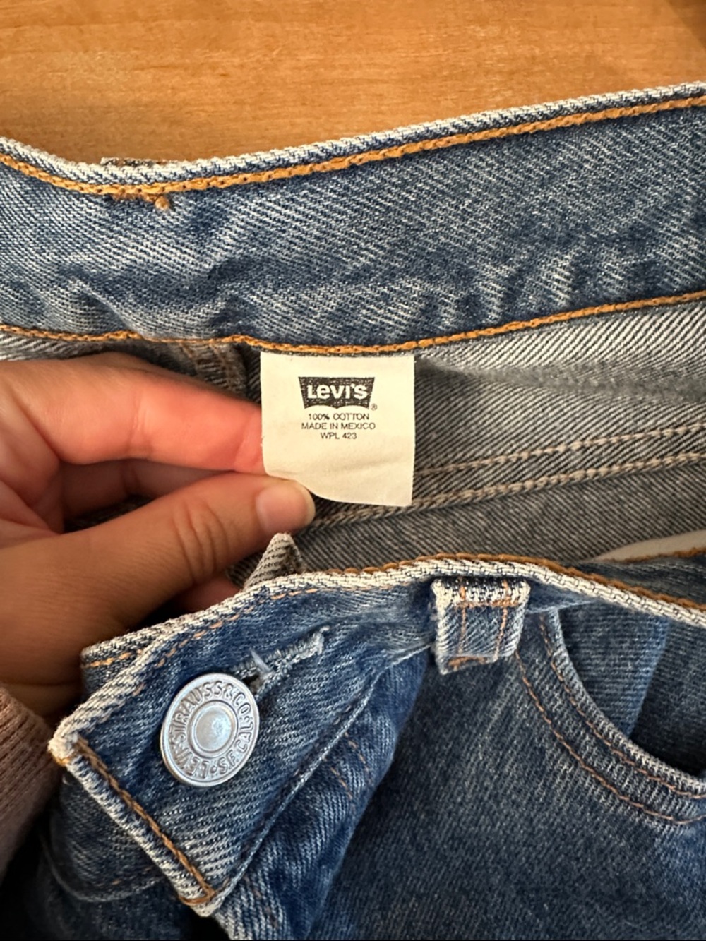 Levi’s vintage 501 button fly 30x30 - Picture 5 of 7